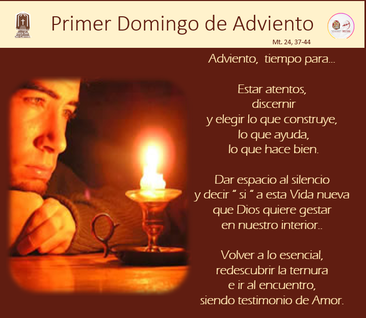 Reflexión del Evangelio del Primer Domingo de Adviento IRESM