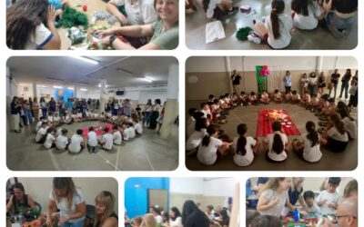 Comenzamos el Adviento armando junto a las familias la Corona de Adviento